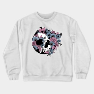 Skulls and Flowers Crewneck Sweatshirt